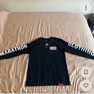 Long sleeve Marathon Clothing T Shirt